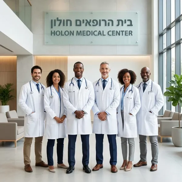 צוות רופאים מומחים בבית הרופאים חולון