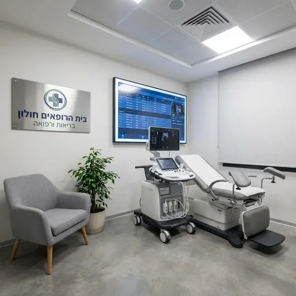 חדר בדיקה מתקדם בבית הרופאים חולון